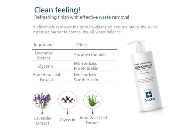 Dr. CPU Mediclear Aroma Milk Cleanser 1000ml