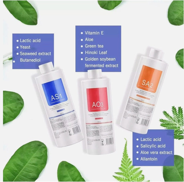 Aqua Peeling Solution 400ml -Professional Facial Serum HydraFacial