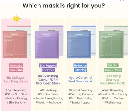 Refreshing Sea Kelp Real Deep Mask 4pc/box