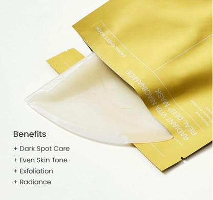 Radiant Vita Niacinamide Real Deep Mask 4pc/box