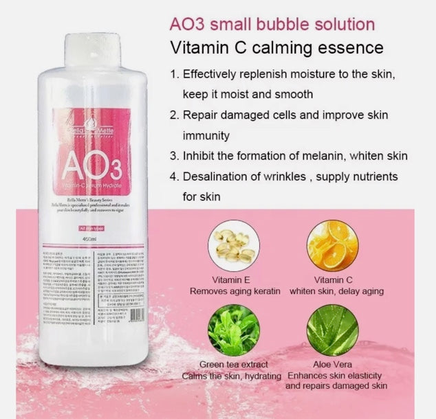 Aqua Peeling Solution 400ml -Professional Facial Serum HydraFacial