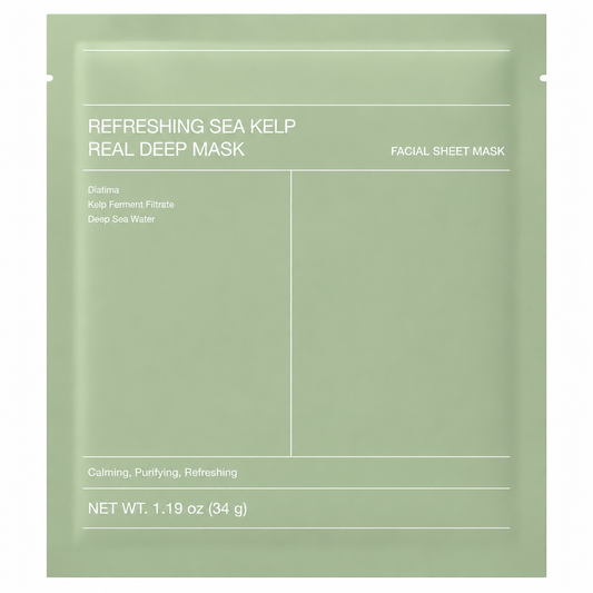 Refreshing Sea Kelp Real Deep Mask 4pc/box