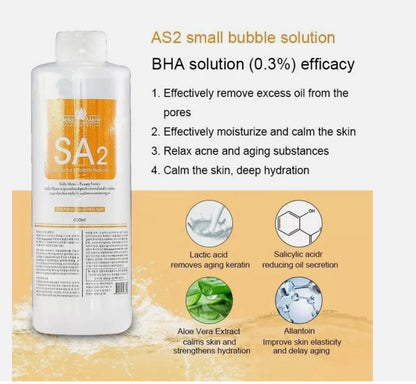Aqua Peeling Solution 400ml -Professional Facial Serum HydraFacial